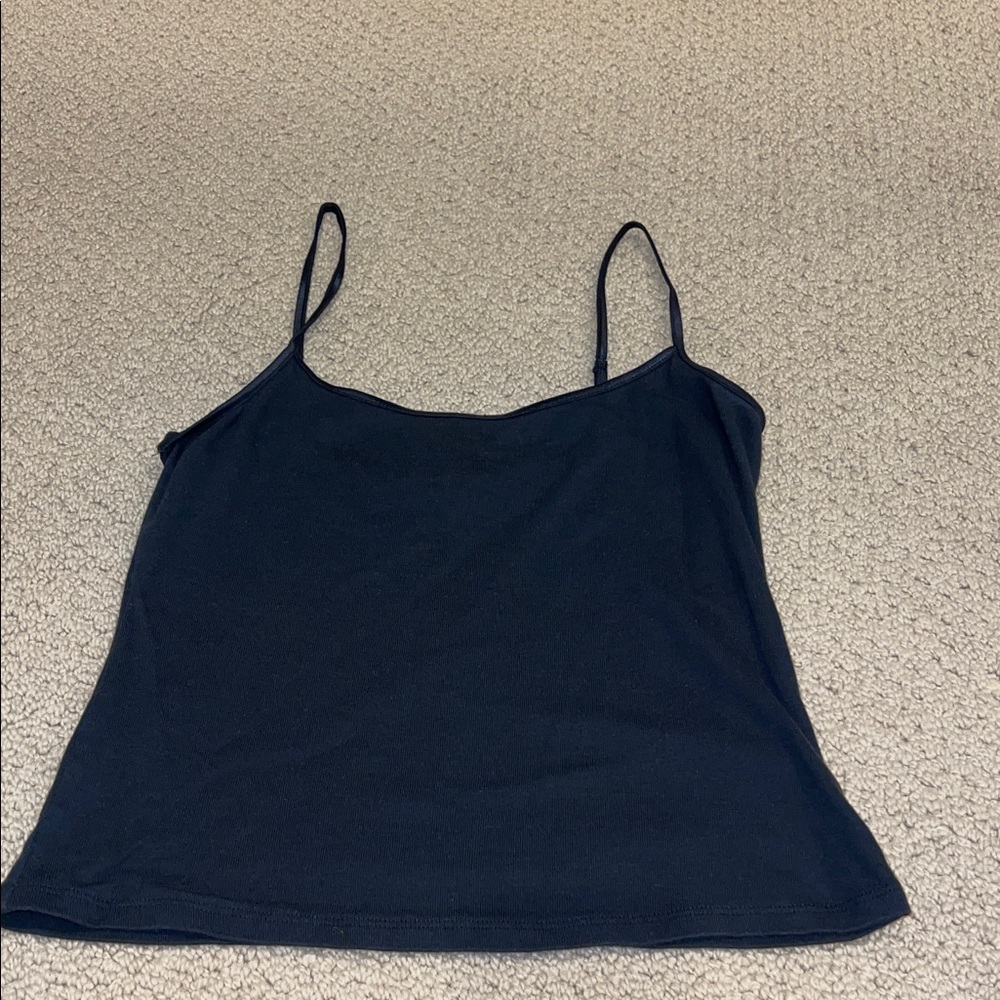 Victoria's Secret Black Cotton Camisole